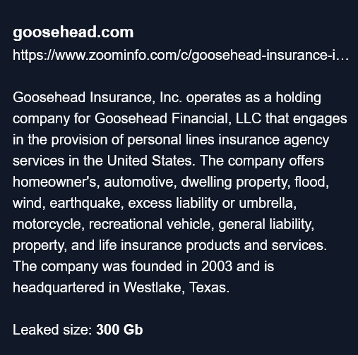 GooseHead Insurance成为CHAOS勒索软件的受害者-xLab 威胁情报