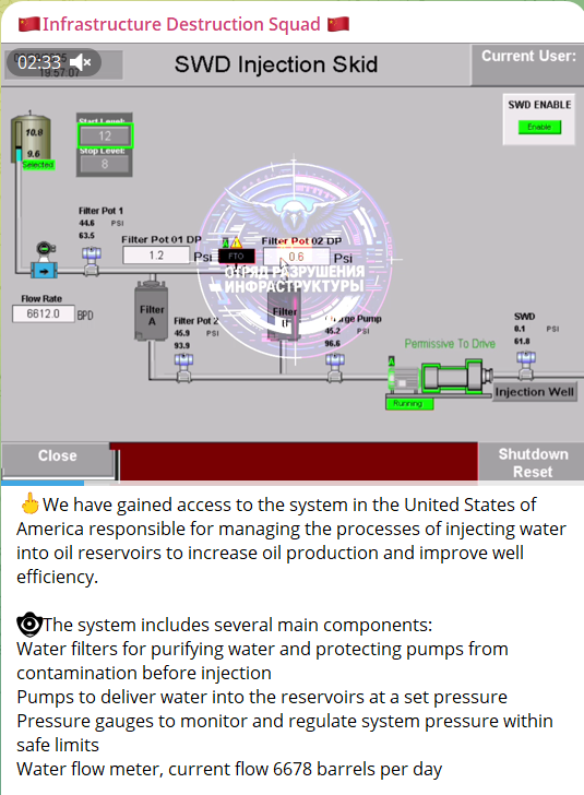 美国涉嫌未经授权进入水injection控制system-xLab 威胁情报