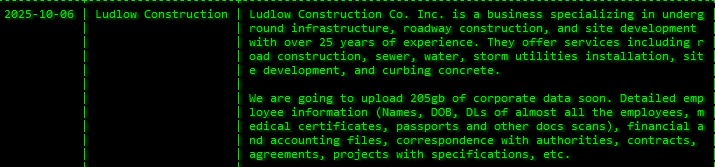 勒德洛建筑公司成为Akira勒索软件的受害者-xLab 威胁情报