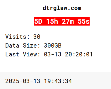 Davidson Troilo Ream&Garza，PC成为RansomHub勒索软件的受害者-xLab 威胁情报