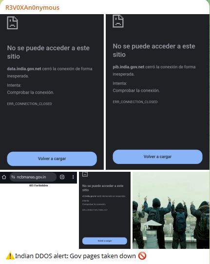 R3V0XAn0nymous针对印度国家门户网站-xLab 威胁情报