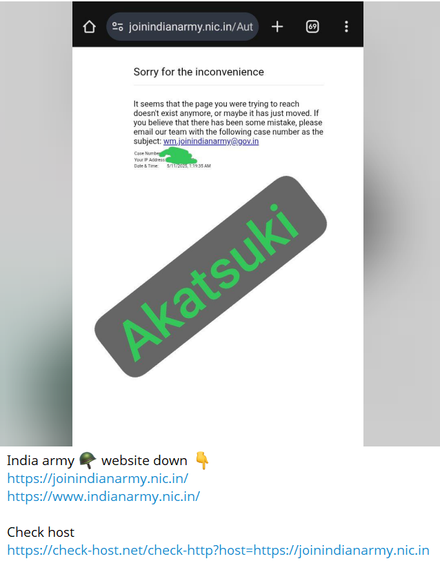 晓cyber团队瞄准了加入印度军队的网站-xLab 威胁情报