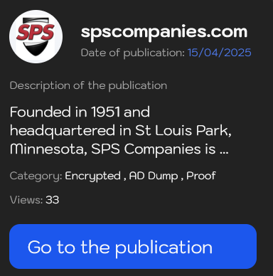 SPS Companies,Inc成为LYNX勒索软件的受害者-xLab 威胁情报
