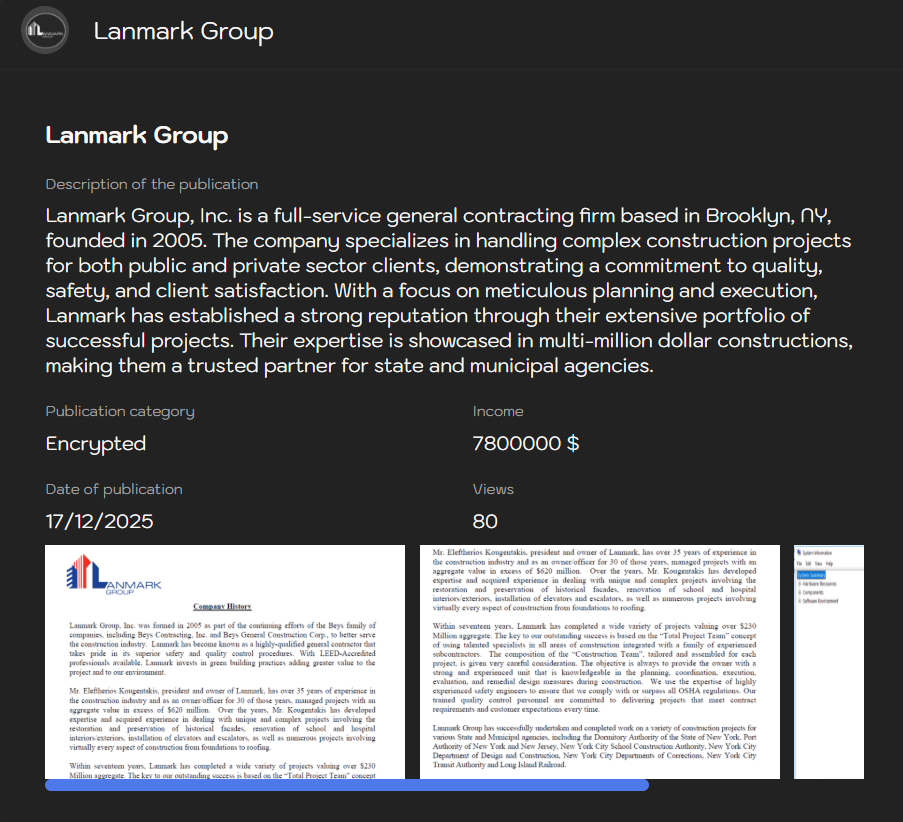 Inc.兰马克集团将victim降至Sinobi勒索软件-xLab 威胁情报