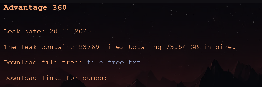 Advantage 360成为TridentLocker勒索软件的受害者-xLab 威胁情报