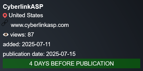 CyberlinkASP成为PLAY勒索软件的受害者-xLab 威胁情报