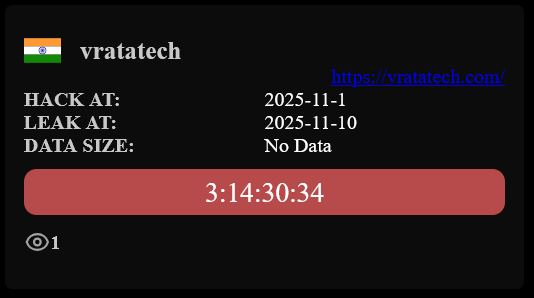 Vrata Tech Solutions成为NightSpire勒索软件的受害者-xLab 威胁情报