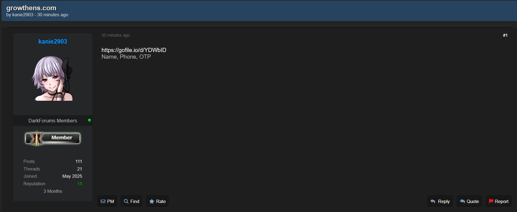 Growthens涉嫌数据外泄-xLab 威胁情报