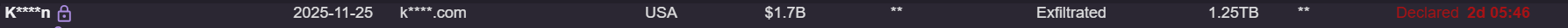 Payouts King勒索集团新增未知victim（k****n）-xLab 威胁情报