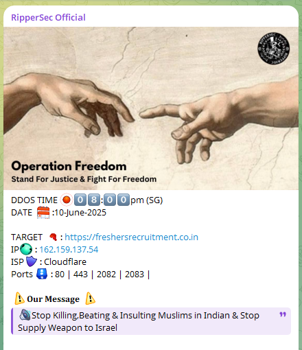 RipperSec瞄准新生招聘网站-xLab 威胁情报