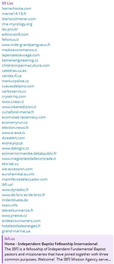 Alleged sale of web shell access to CLEAN Edizioni-xLab 威胁情报