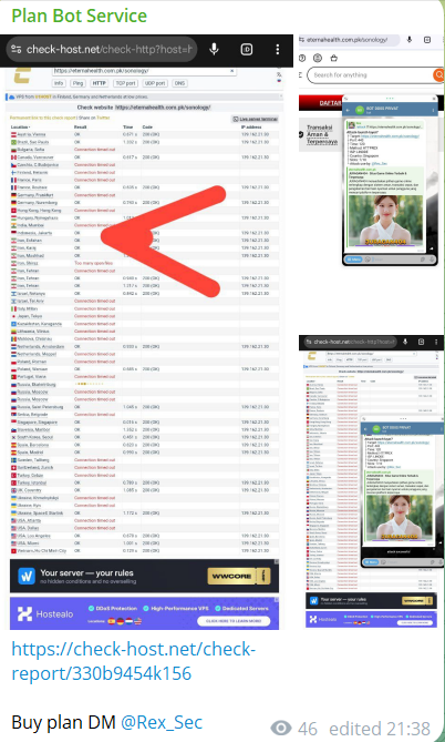 Plan Bot服务针对Eterna Health网站-xLab 威胁情报
