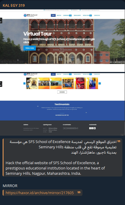 KAL EGY 319瞄准SFS卓越学院网站-xLab 威胁情报