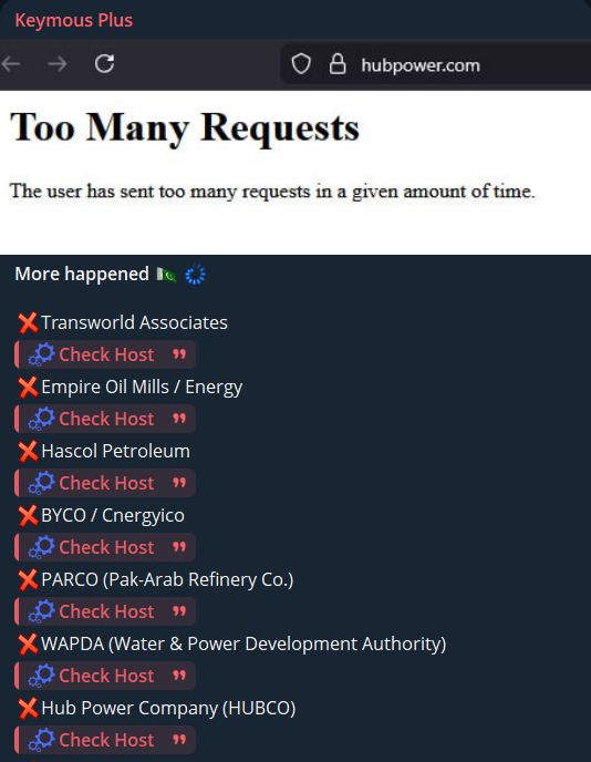 Keymous Plus针对Kot Addu Power有限公司(KAPCO)的网站-xLab 威胁情报