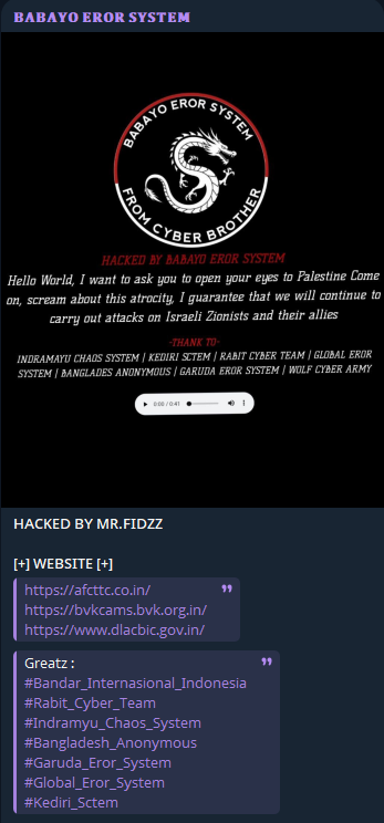 BABAYO EROR SYSTEM针对法律事务局网站-xLab 威胁情报