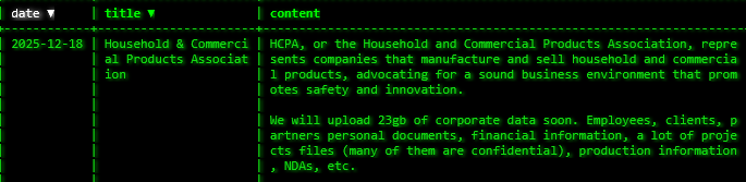 家用和商业产品协会将victim判给Akira勒索软件-xLab 威胁情报