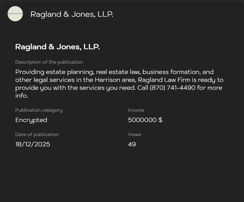 Ragland Law Firm，LLC将victim归咎于Sinobi勒索软件-xLab 威胁情报