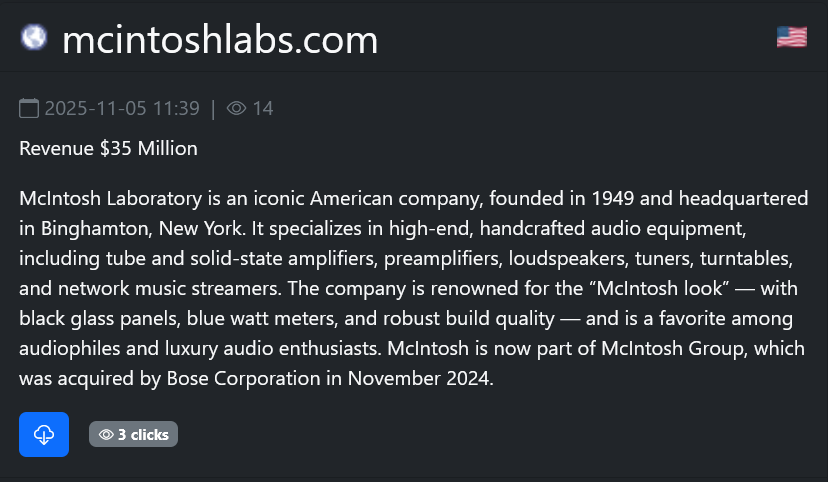 麦金托什实验室成为SAFEPAY勒索软件的受害者-xLab 威胁情报