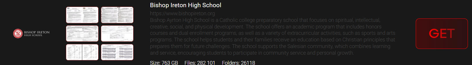 Ireton主教高中成为INTERLOCK勒索软件的受害者-xLab 威胁情报