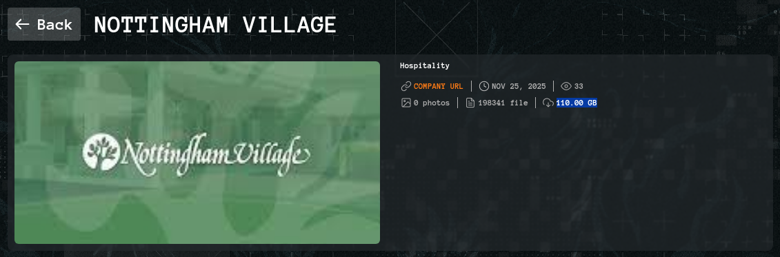 诺丁汉村成为Qilin勒索软件的受害者-xLab 威胁情报