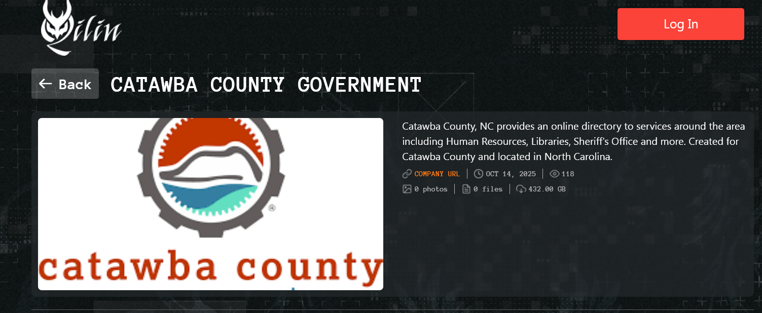 卡托巴县政府成为Qilin勒索软件的受害者-xLab 威胁情报