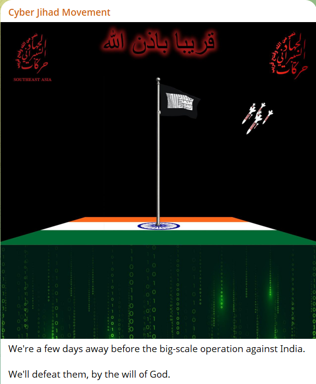 Cyber Jihad运动声称针对印-xLab 威胁情报