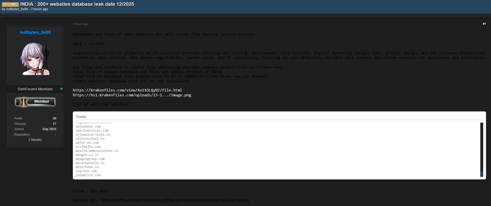 ASAP服务涉嫌数据外泄-xLab 威胁情报