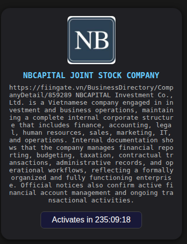 NBCAPITAL股份公司成为绅士勒索软件的受害者-xLab 威胁情报
