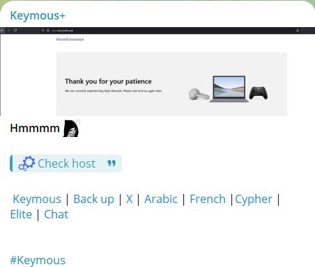 Keymous+瞄准微软网站-xLab 威胁情报