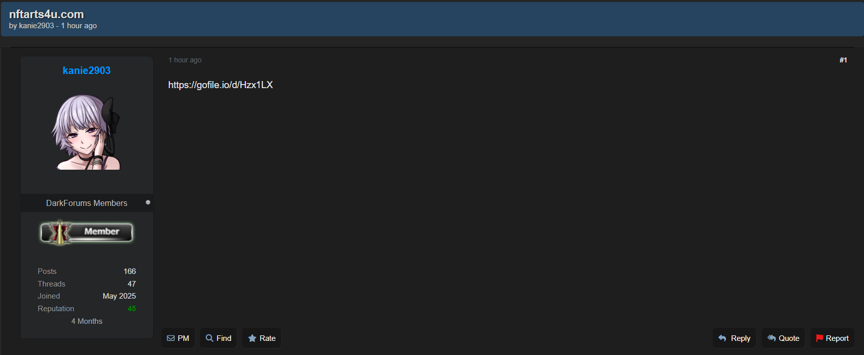 NFT Arts 4U涉嫌数据外泄-xLab 威胁情报