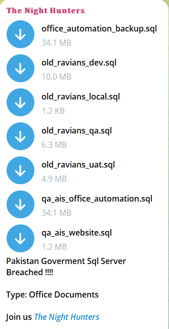 巴基斯坦政府被控数据外泄-xLab 威胁情报