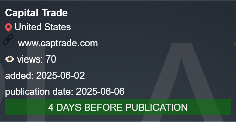 Capital Trade，Inc成为PLAY勒索软件的受害者-xLab 威胁情报