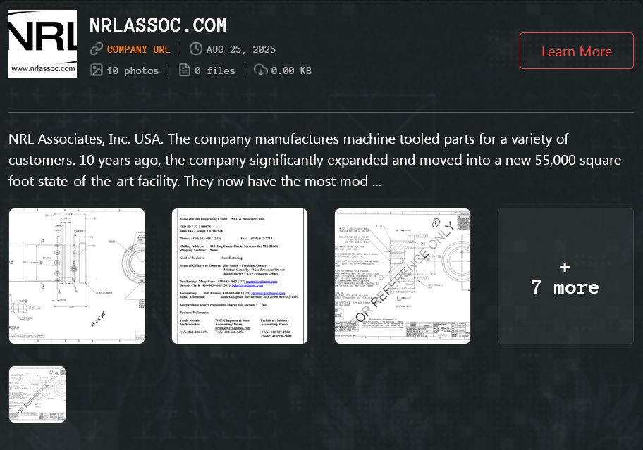 NRL&Associates,Inc成为Qilin勒索软件的受害者-xLab 威胁情报