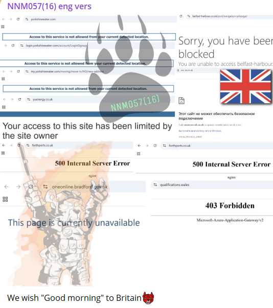 NoName targets the website of Belfast Harbour-xLab 威胁情报
