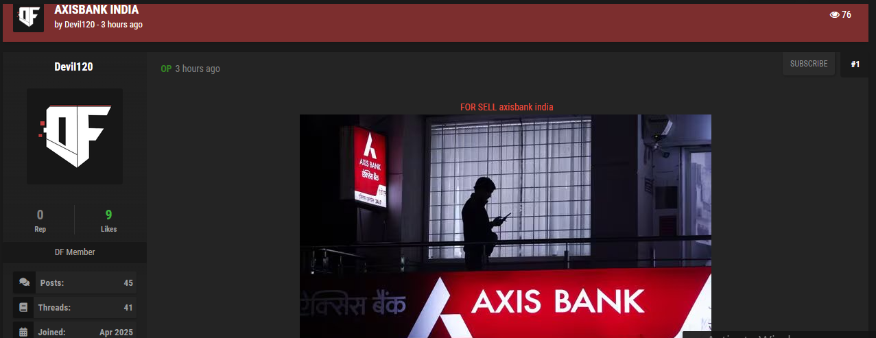 安讯士银行涉嫌数据泄露-xLab 威胁情报