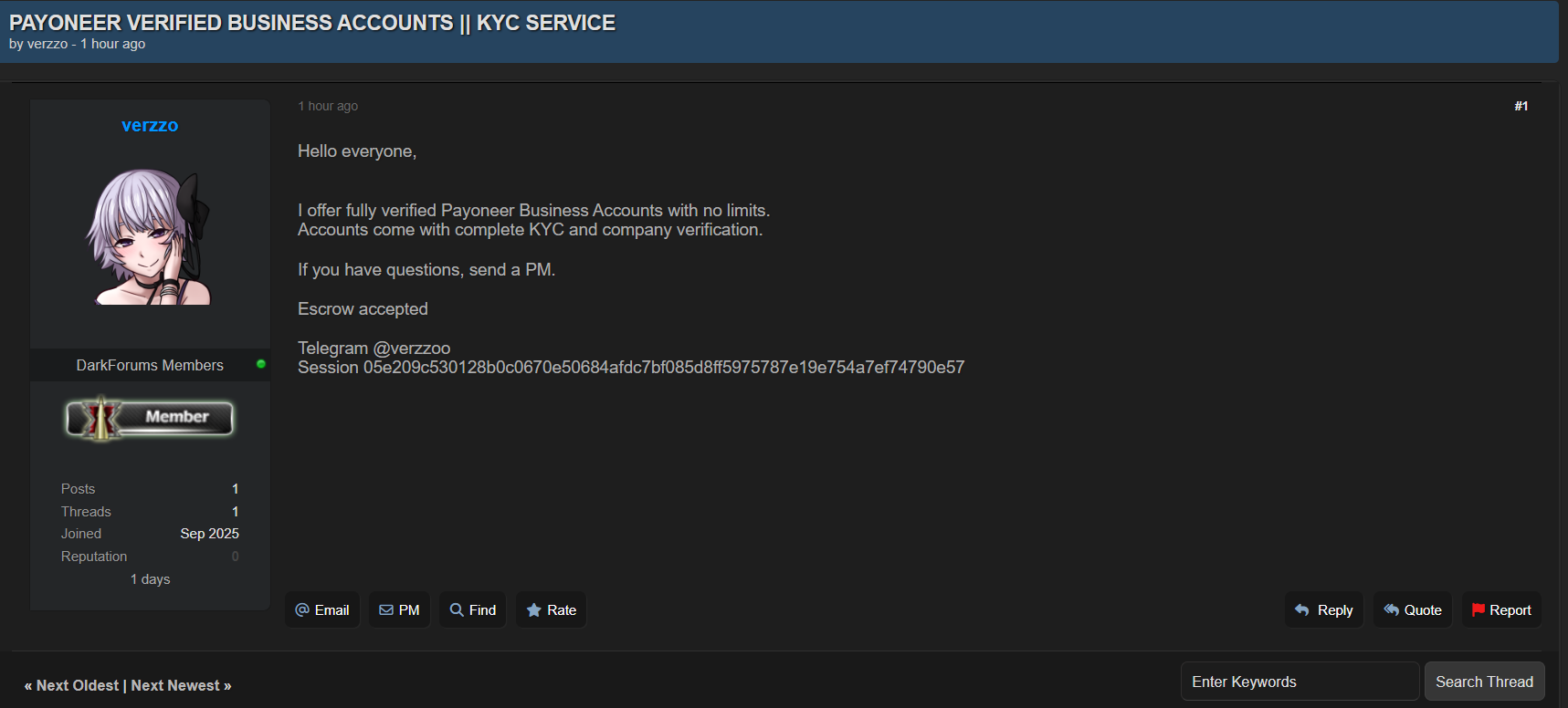 payoneer涉嫌数据外泄-xLab 威胁情报