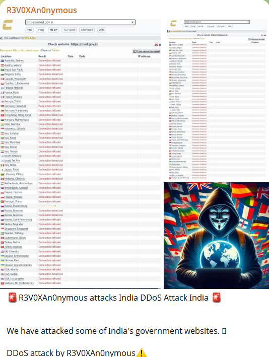 R3VOXAn0nymous针对印度国防部网站-xLab 威胁情报