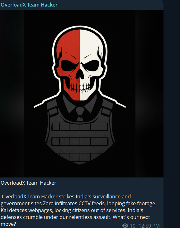 OverloadX团队黑客瞄准印度政府和监控摄像头-xLab 威胁情报