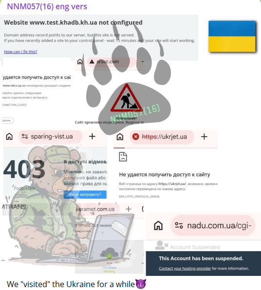 NoName targets the website of ukrjet-xLab 威胁情报