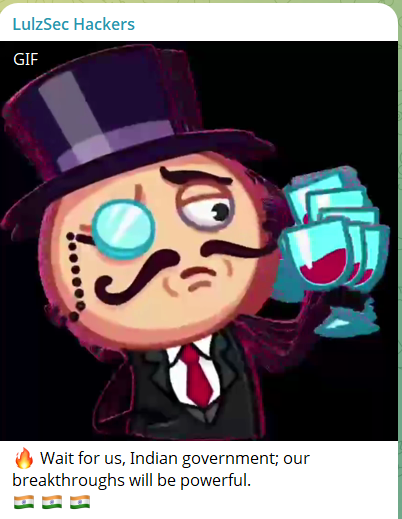 LulzSec黑客声称针对印度政府-xLab 威胁情报