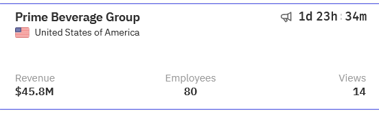 Prime Beverage Group涉嫌数据外泄-xLab 威胁情报