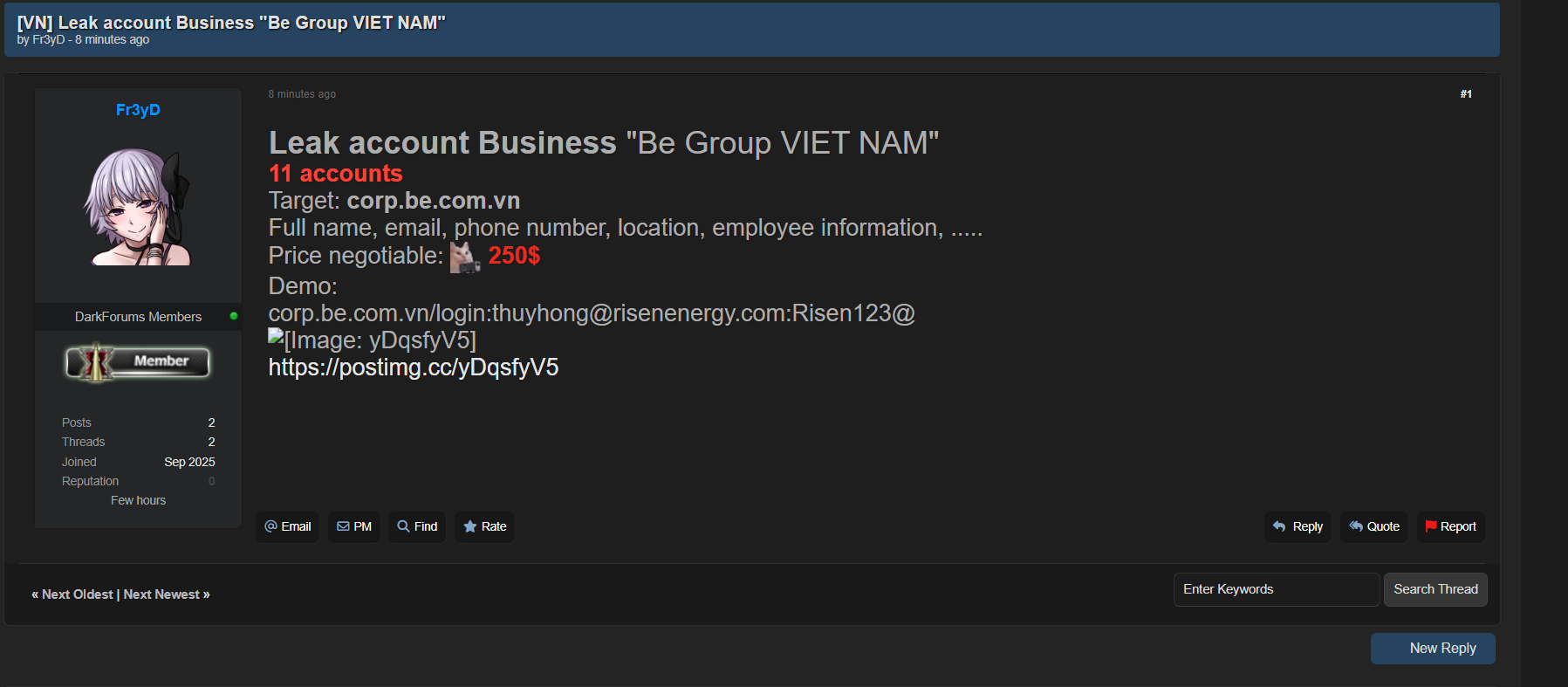 涉嫌数据出售Be Group JSC-xLab 威胁情报
