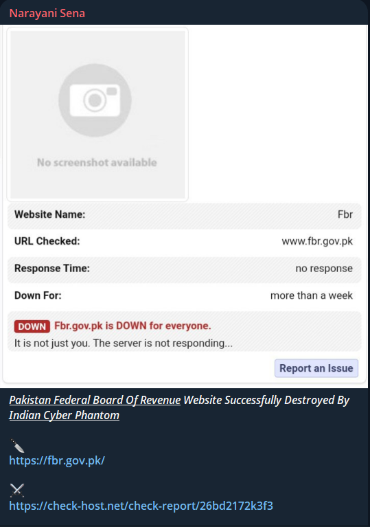 Narayani Sena针对Federal税务局网站-xLab 威胁情报