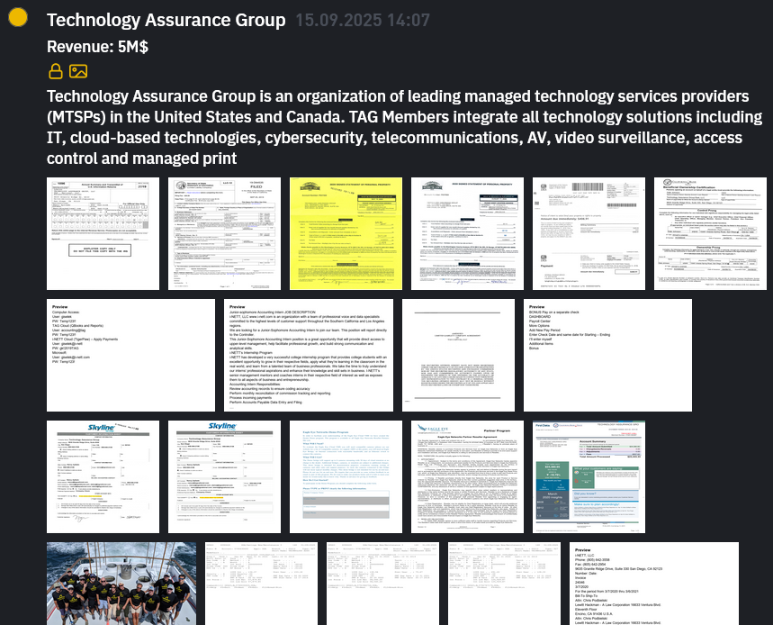 技术保证集团成为INC RANSOM勒索软件的受害者-xLab 威胁情报
