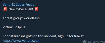 CoilPlus涉嫌数据外泄-xLab 威胁情报