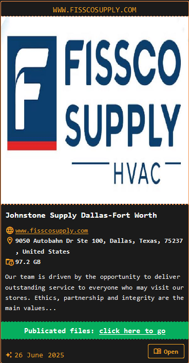 Fissco Supply成为DragonForce勒索软件的受害者-xLab 威胁情报