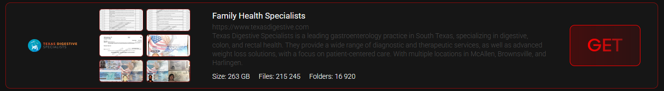 德克萨斯消化专家成为INTERLOCK勒索软件的受害者-xLab 威胁情报