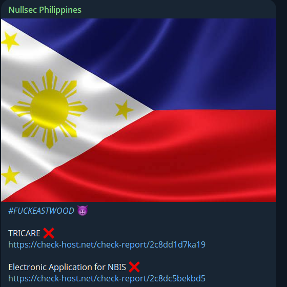 Nullsec菲律宾瞄准国家背景调查服务网站-xLab 威胁情报