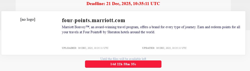福朋喜来登酒店成为LOCKBIT勒索软件的受害者-xLab 威胁情报
