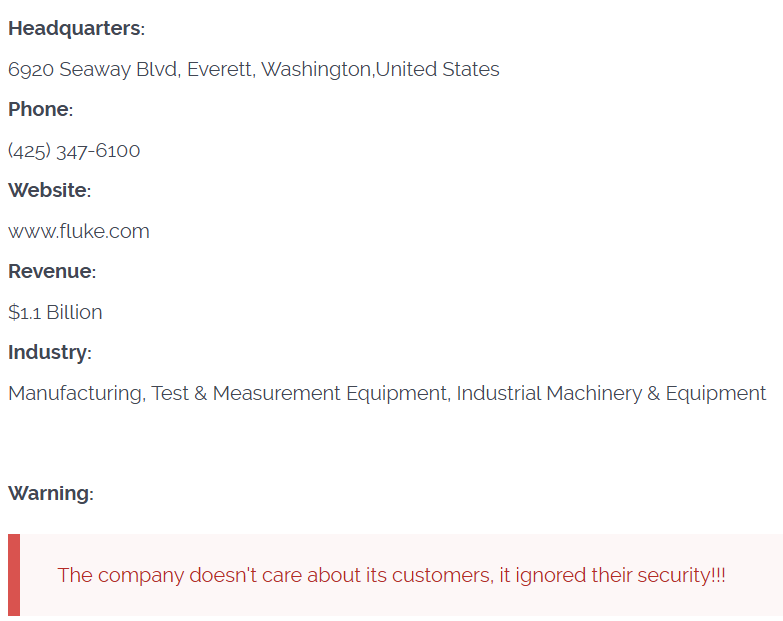 福禄克公司成为CL0P勒索软件的受害者-xLab 威胁情报
